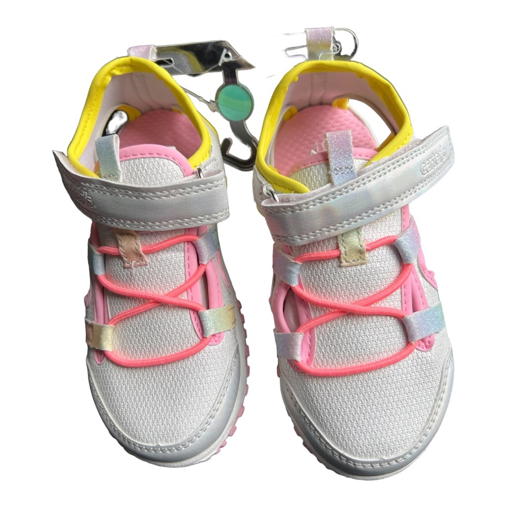 Carters Girls silver tone  Metheor Sandals NWT